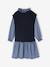 2-in-1 Dress for Girls navy blue 