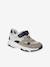 Trainers with elasticated laces and hook and loop fasteners for children, nursery collection ecru 