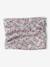 Floral Print Snood with Fleece Lining for Girls printed pink 