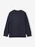 Printed Long-Sleeved T-Shirt for Boys navy blue 