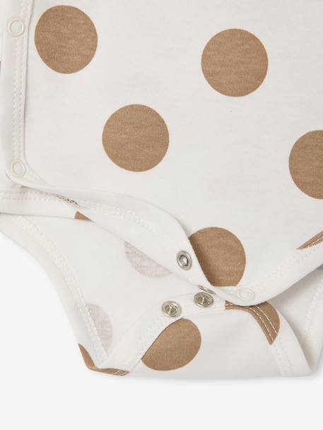 Pack of 5 Bodysuits with Cutaway Shoulders for Newborns hazel 