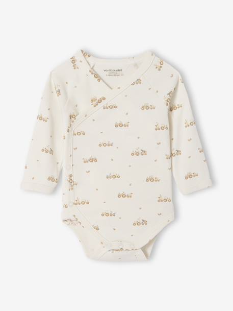 Pack of 5 Bodysuits with Cutaway Shoulders for Newborns hazel 