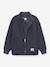 Teddy fleece jacket with zip for children MATCEDRIC MINI A TURE cinnamon+deep blue+ecru+green+night blue+soft lilac 