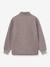 Teddy fleece jacket with zip for children MATCEDRIC MINI A TURE cinnamon+deep blue+ecru+green+night blue+soft lilac 