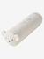 Sherpa Bolster Cushion with Bear Motif ecru 