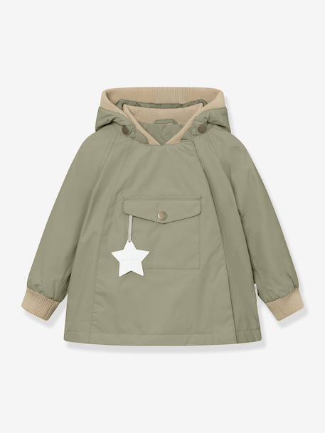 MATWAIO all-season jacket for children MINI A TURE deep blue+green+old rose 