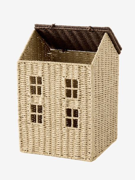 Home Basket in Paper Rope beige 
