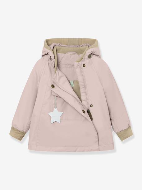 MATWAIO all-season jacket for children MINI A TURE deep blue+green+old rose 