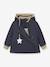 MATWAIO all-season jacket for children MINI A TURE deep blue+green+old rose 