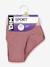 Stretch Cotton Sports Shorties for Girls rose 