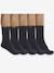 Pack of 5 pairs of EcoDIM children's socks navy blue 
