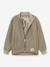 Teddy fleece jacket with zip for children MATCEDRIC MINI A TURE cinnamon+deep blue+ecru+green+night blue+soft lilac 