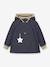 MATWAIO all-season jacket for children MINI A TURE deep blue+green+old rose 