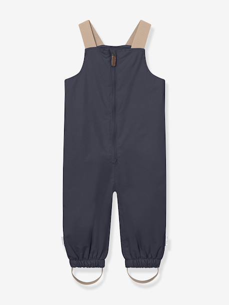 MATWALENTAYO children's rain dungarees MINI A TURE all year round deep blue+green+old rose 