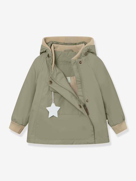 MATWAIO all-season jacket for children MINI A TURE deep blue+green+old rose 