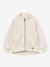 Teddy fleece jacket with zip for children MATCEDRIC MINI A TURE cinnamon+deep blue+ecru+green+night blue+soft lilac 