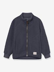 Teddy fleece jacket with zip for children MATCEDRIC MINI A TURE Girls-Teddy fleece jacket with zip for children MATCEDRIC MINI A TURE