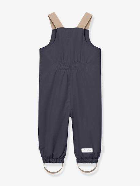 MATWALENTAYO children's rain dungarees MINI A TURE all year round deep blue+green+old rose 