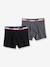 Pack of 2 Batwing Boxers by LEVI'S® grey 