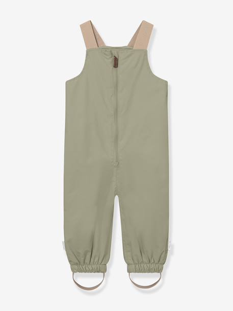 MATWALENTAYO children's rain dungarees MINI A TURE all year round deep blue+green+old rose 