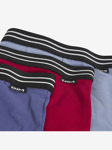 Pack of 3 Ecodim boys' boxers blue+red 
