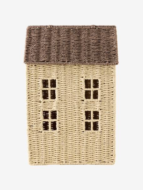 Home Basket in Paper Rope beige 
