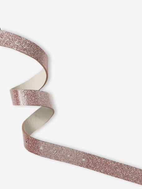 Girl's glitter belt multicoloured 