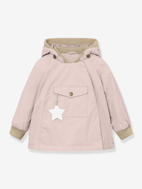 MATWAIO all-season jacket for children MINI A TURE deep blue+green+old rose 
