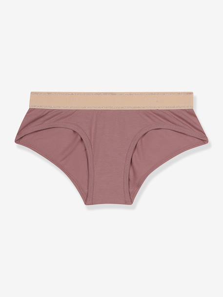 Stretch Cotton Sports Shorties for Girls rose 