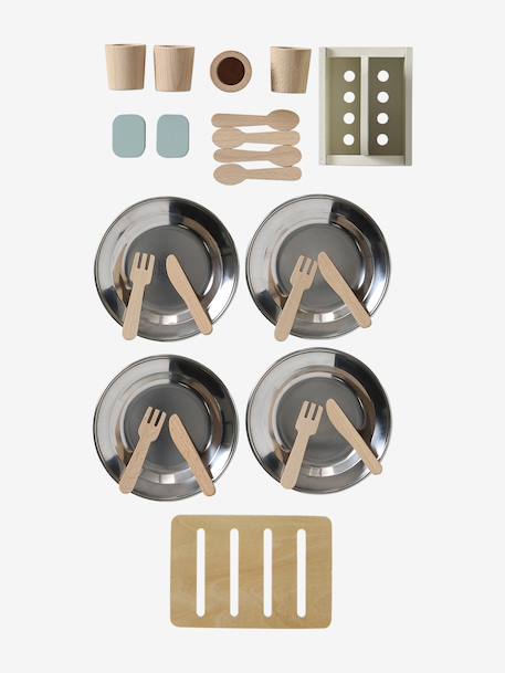 Dishwasher in FSC® Wood caramel 