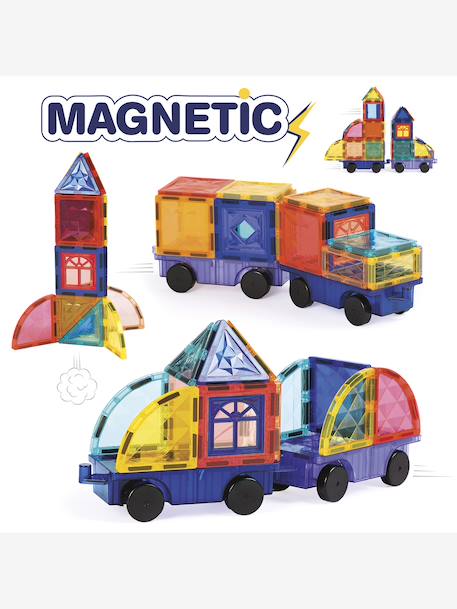 Magnetic Vehicle Construction Game, LUDI multicoloured 