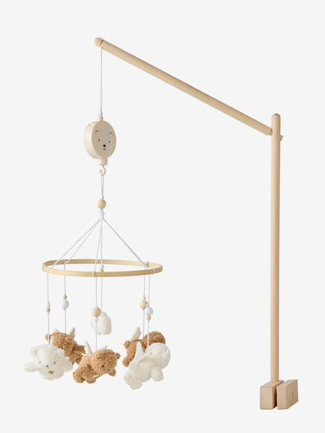 Musical cot mobile LITTLE BEAR beige 
