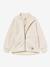 Teddy fleece jacket with zip for children MATCEDRIC MINI A TURE cinnamon+deep blue+ecru+green+night blue+soft lilac 