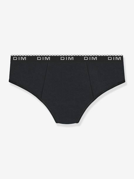 Girls' organic cotton period briefs My Protect Black medium flow black 