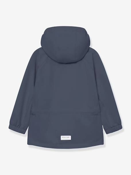 MATADEN MINI A TURE softshell jacket for children deep blue+khaki 