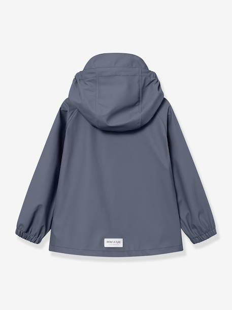 Children's rain jacket and trouser set MATREINAR MINI A TURE deep blue+green 