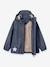 Children's rain jacket and trouser set MATREINAR MINI A TURE deep blue+green 