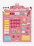 Calendar, LUDI almond green+coral 