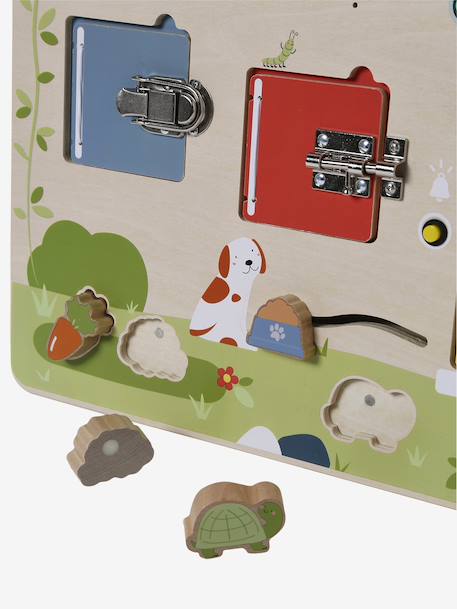 Sound & Light Activity Board in FSC® Wood wood 