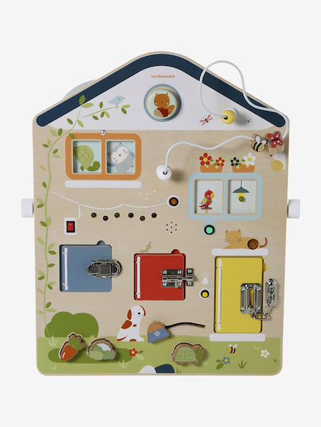 Sound & Light Activity Board in FSC® Wood wood 