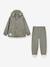 Children's rain jacket and trouser set MATREINAR MINI A TURE deep blue+green 