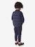 PETIT BATEAU reversible two-tone sleeveless lightweight jacket for children navy blue 