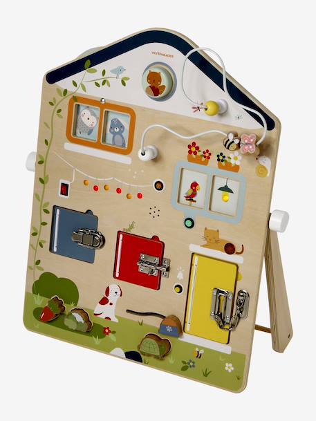 Sound & Light Activity Board in FSC® Wood wood 