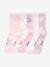 Pack of 5 pairs of DISNEY ANIMALS Marie the Aristocats girls' socks rose 