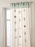 Dim-Out Curtain with Garland, In The Woods sage green 