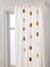 Dimout curtain with OURSON garland beige 