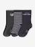 Pack of 3 Pairs of 'Skate' Socks for Boys, JONEN anthracite 