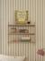 Metal Wall Shelf rose 