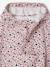 Floral Print Hooded Rain Poncho for Girls, LILIBETH pale pink+rose 