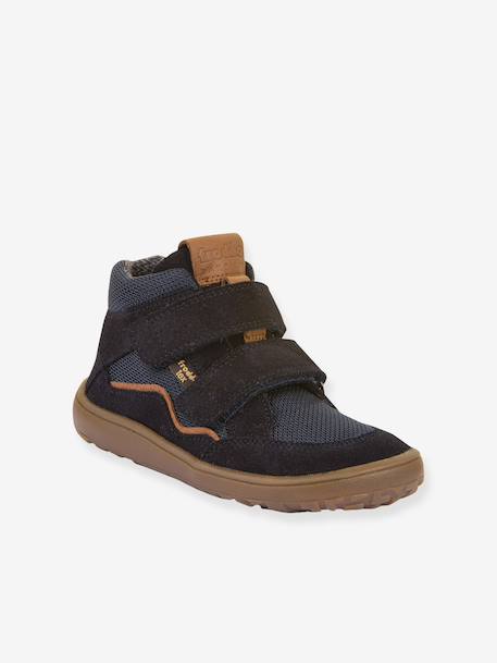 BAREFOOT TEX AUTUMN Froddo touch-fastening shoes for children bordeaux red+night blue+olive+violet 